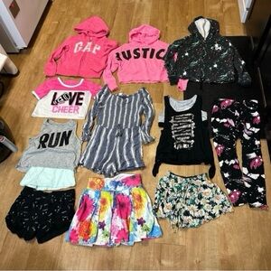 Bundle 11 Pieces Justice, Leggings, Shorts, Hoodies & More